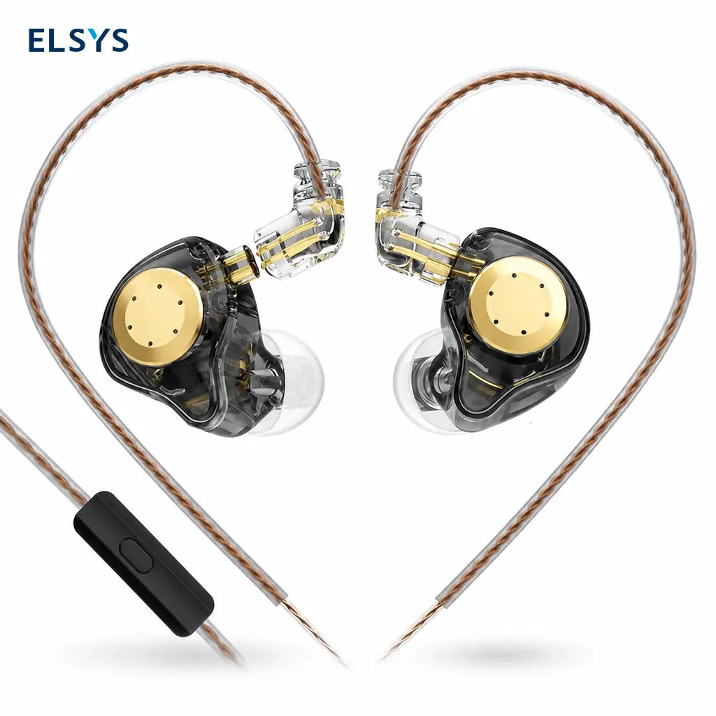 Audífonos in ear EDX Pro con micrófono, cable desmontable y sonido Hi-Fi para gaming, música y llamadas en celular, PC y consola