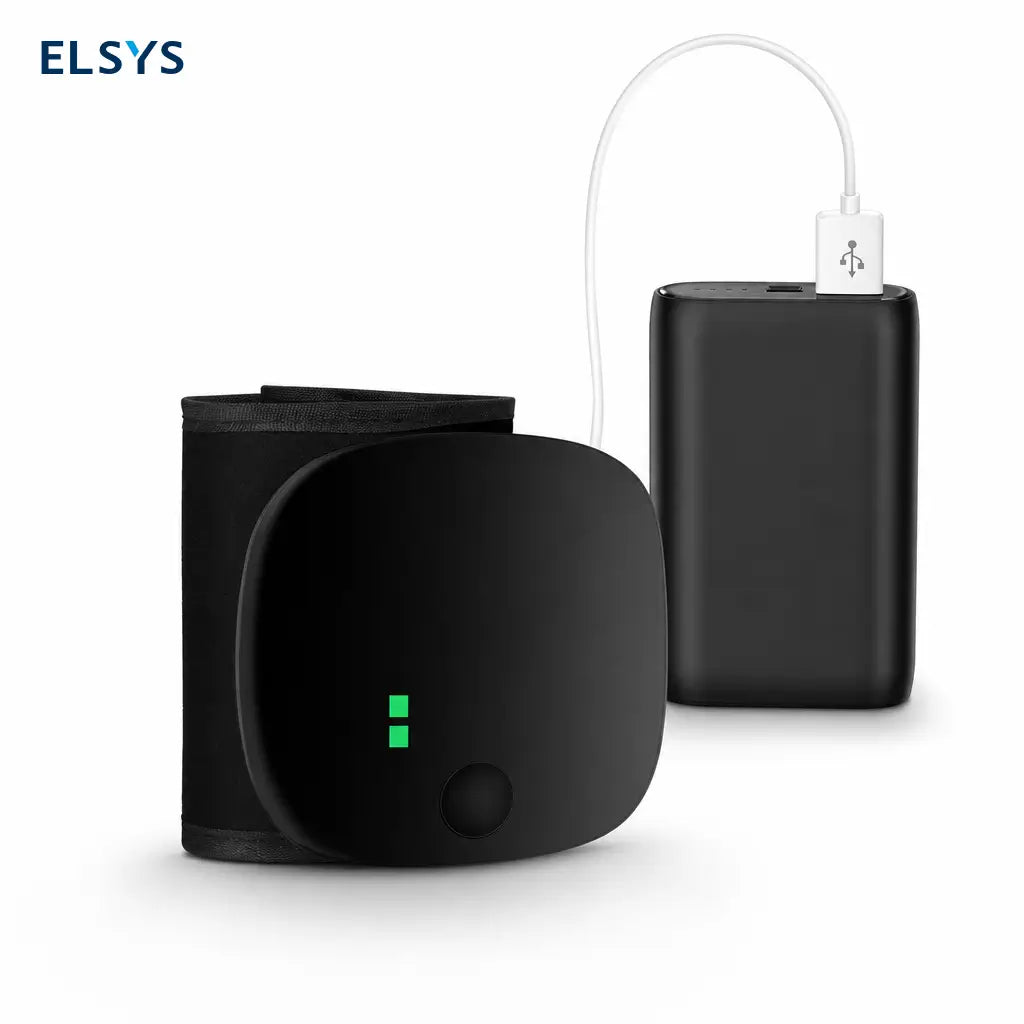 Pulsera de monitoreo inteligente portátil con pantalla LED táctil, batería integrada y kit con cable para seguimiento en casa o viaje