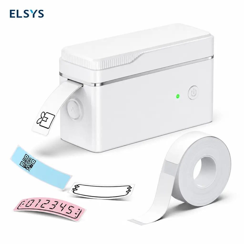 Mini etiquetadora térmica Bluetooth recargable sin tinta, con app, corte limpio y plantillas para frascos, documentos, regalos y útiles escolares personalizados