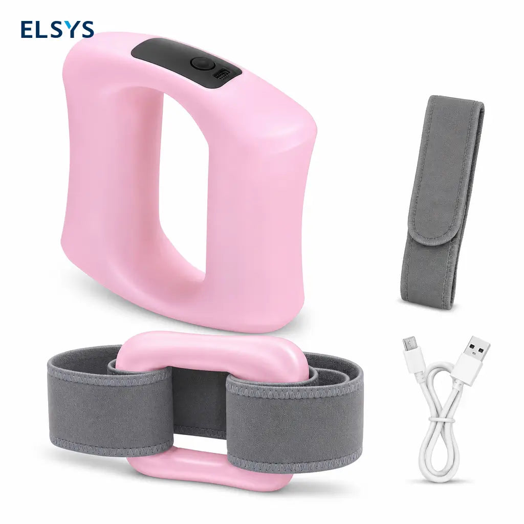 Pistola de masaje profundo con calor, 5 modos de vibración y carga USB-C para espalda, cintura y recuperación muscular portátil y silenciosa