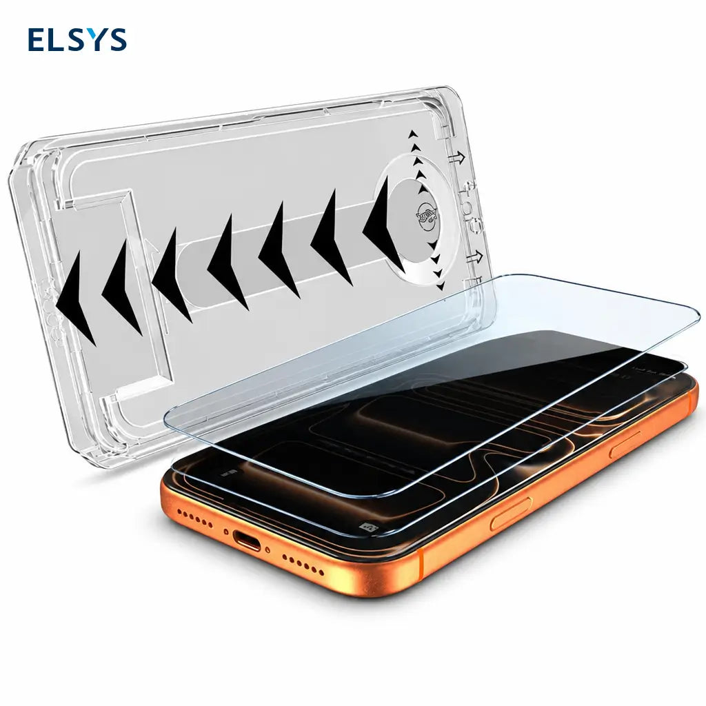 Protector de pantalla 2 piezas con vidrio 9H y ajuste edge-to-edge para iPhone y Samsung — privacidad o 8K HD