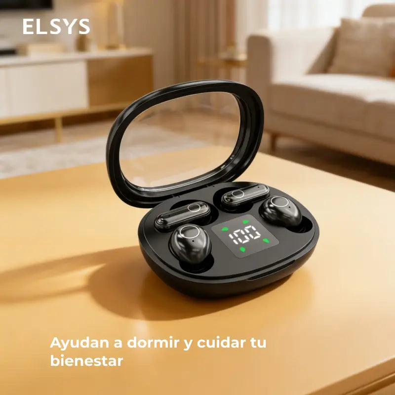 Mini audífonos Bluetooth invisibles con 2 pares y micrófono, impermeables para dormir, entrenar, trabajar en oficina y uso diario sin presión