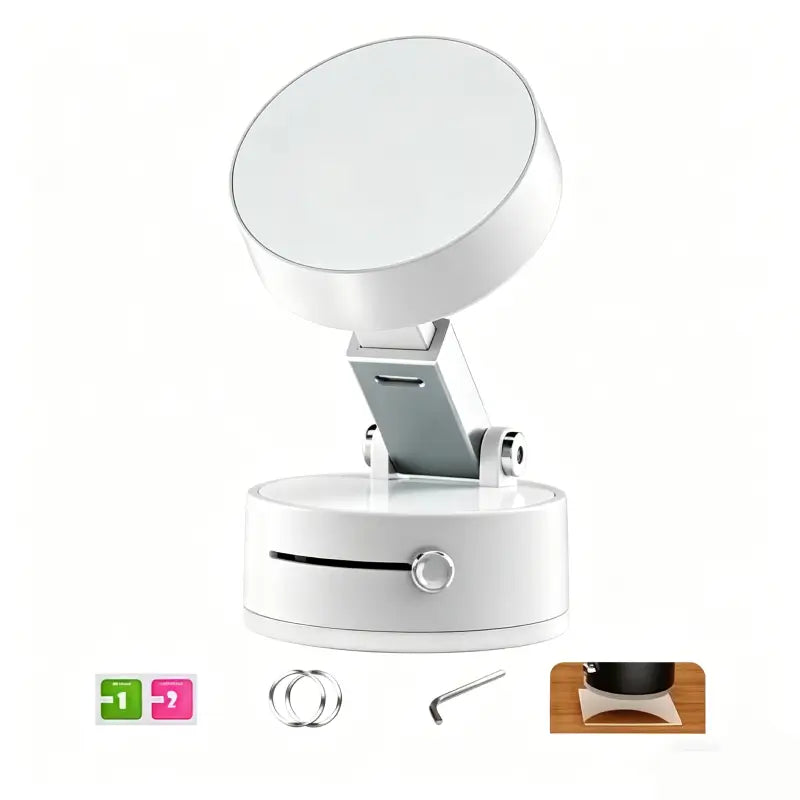 Soporte para celular magnético y plegable con succión al vacío, compatible con MagSafe, ideal para auto, oficina y videollamadas diarias cómodas