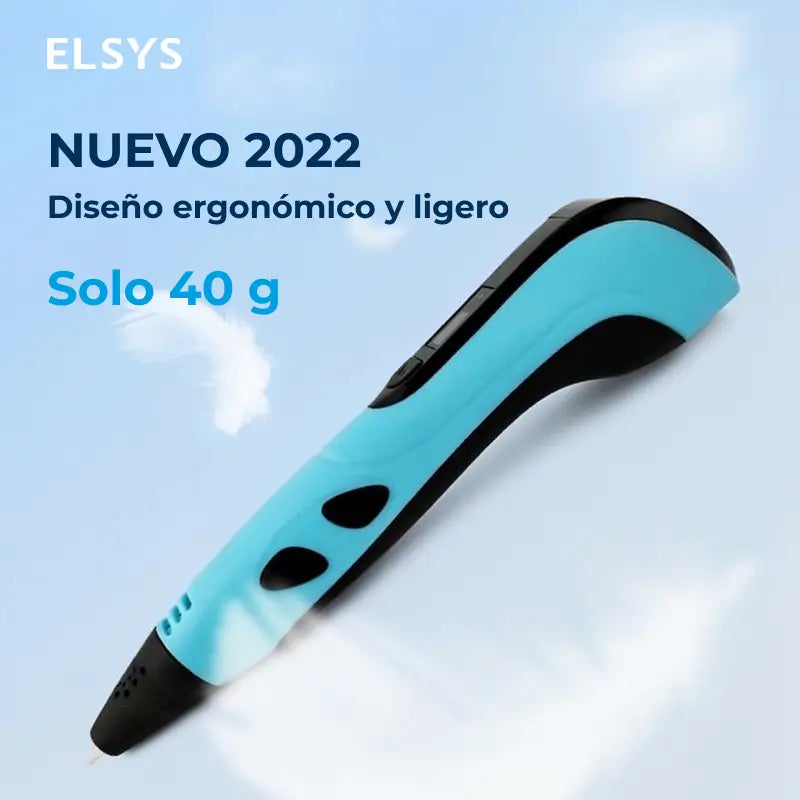 Pluma 3D con pantalla LCD y filamento PLA para niños, kit creativo con carga Type-C y 3 velocidades para dibujar y crear en casa