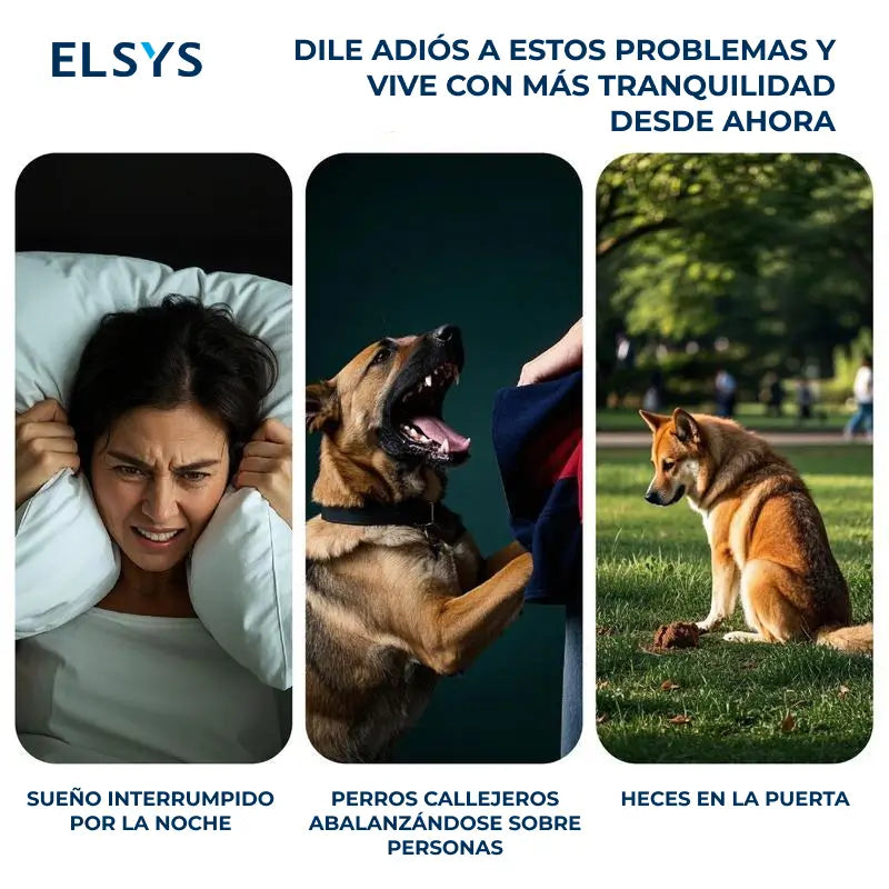 Dispositivo ultrasónico antiladridos recargable con linterna LED y alcance de 9 m para entrenamiento canino y uso diario en casa o paseo