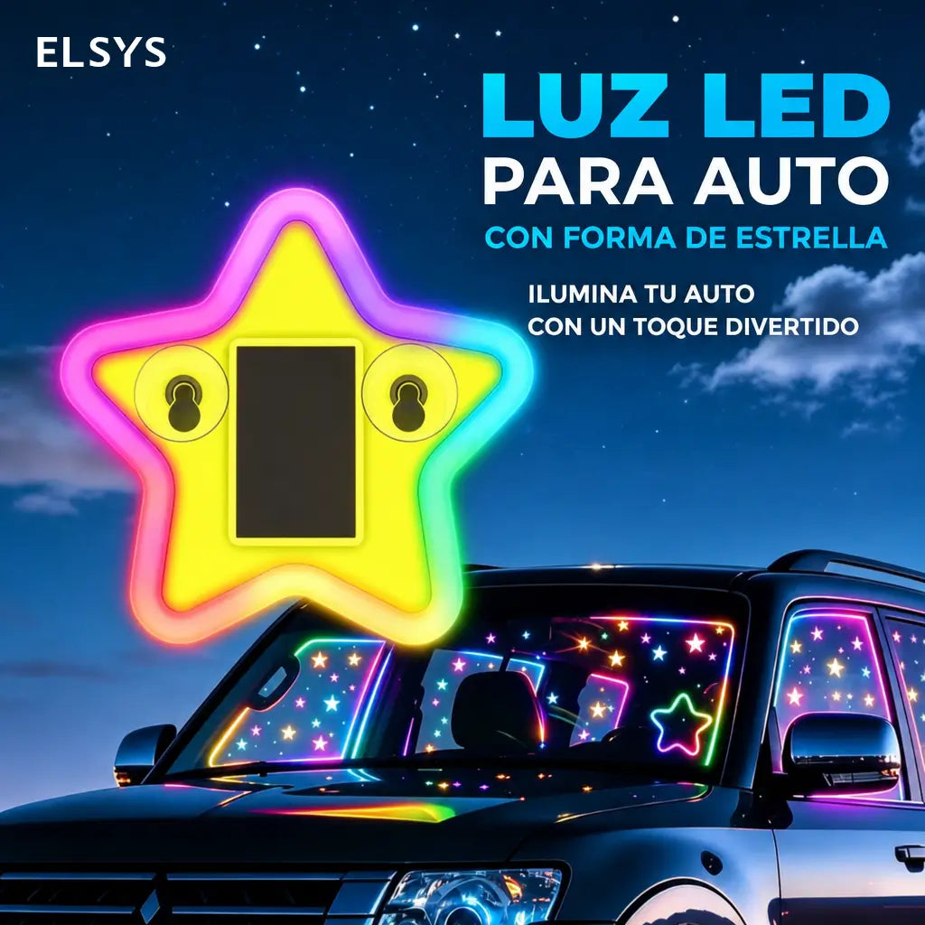Luz LED neón solar en forma de corazón para pilar C, decoración interior inalámbrica para personalizar tu auto moderna y ecológica
