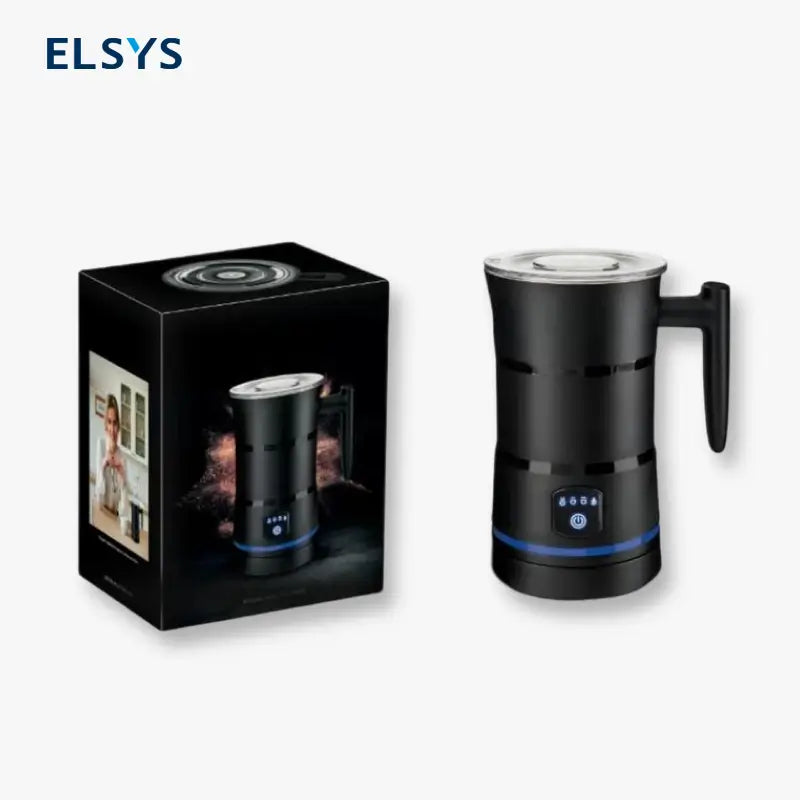 Espumador de Leche Eléctrico – Batidor Automático Profesional para Lattes, Capuchinos y Chocolate Caliente, Acero Inoxidable, Bate y Espuma en Segundos, Modos Versátiles – Ideal para Casa y Oficina