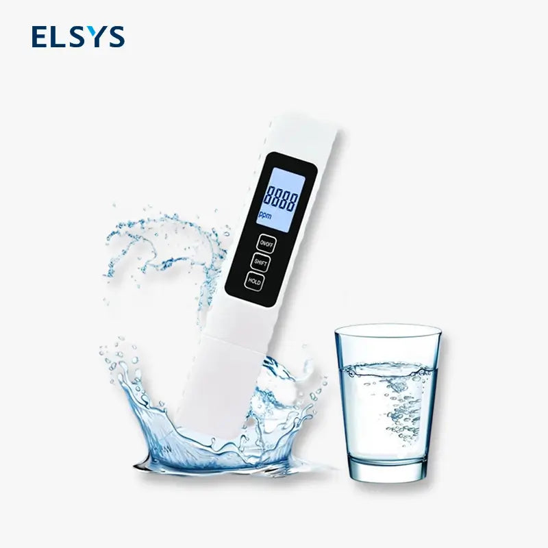 Medidor Digital de Calidad de Agua 4 en 1 - Probador de TDS, EC y Temperatura | Rango 0-9990 ppm | Ideal para Agua Potable, Ósmosis Inversa, Acuarios y Albercas