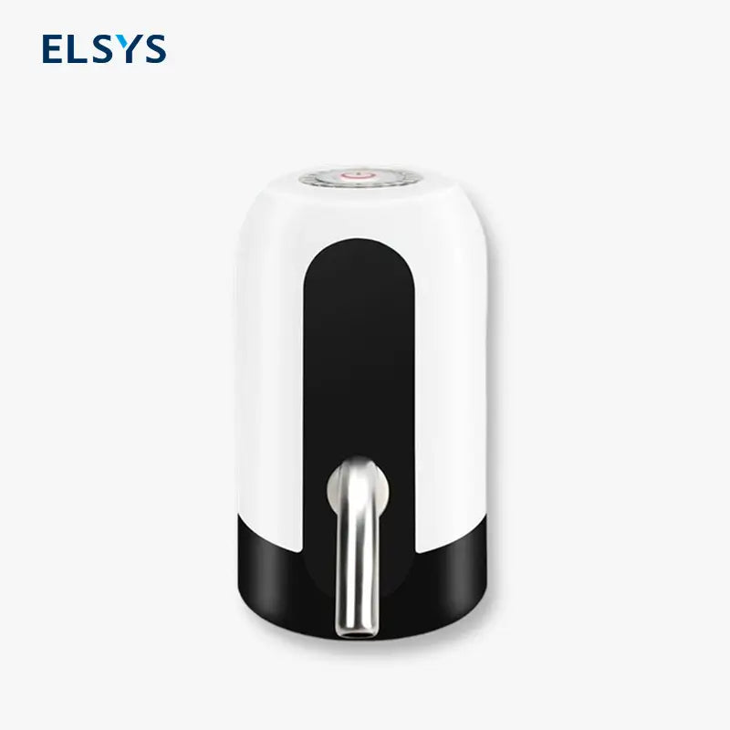Dispensador de Agua para Garrafón de 19 Litros - Bomba de Agua Recargable USB, Libre de BPA, Manguera de Silicona de Grado Alimenticio, Boquilla de Acero Inoxidable - Batería de 30 a 40 Días, Operación de un Solo Botón para Cocina, Camping y Oficina
