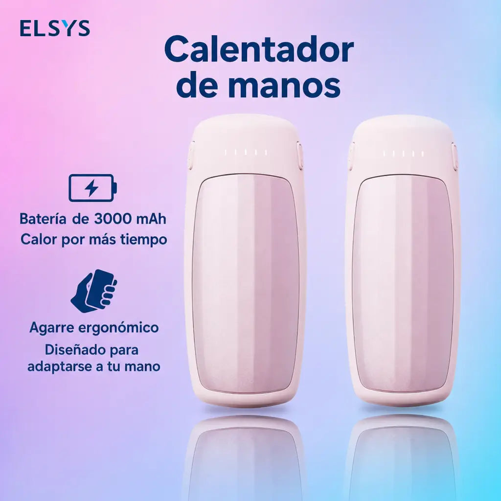 Calentadores eléctricos de bolsillo 2 piezas con agarre antideslizante y 5 temperaturas para caza, golf y campamento en invierno al aire libre