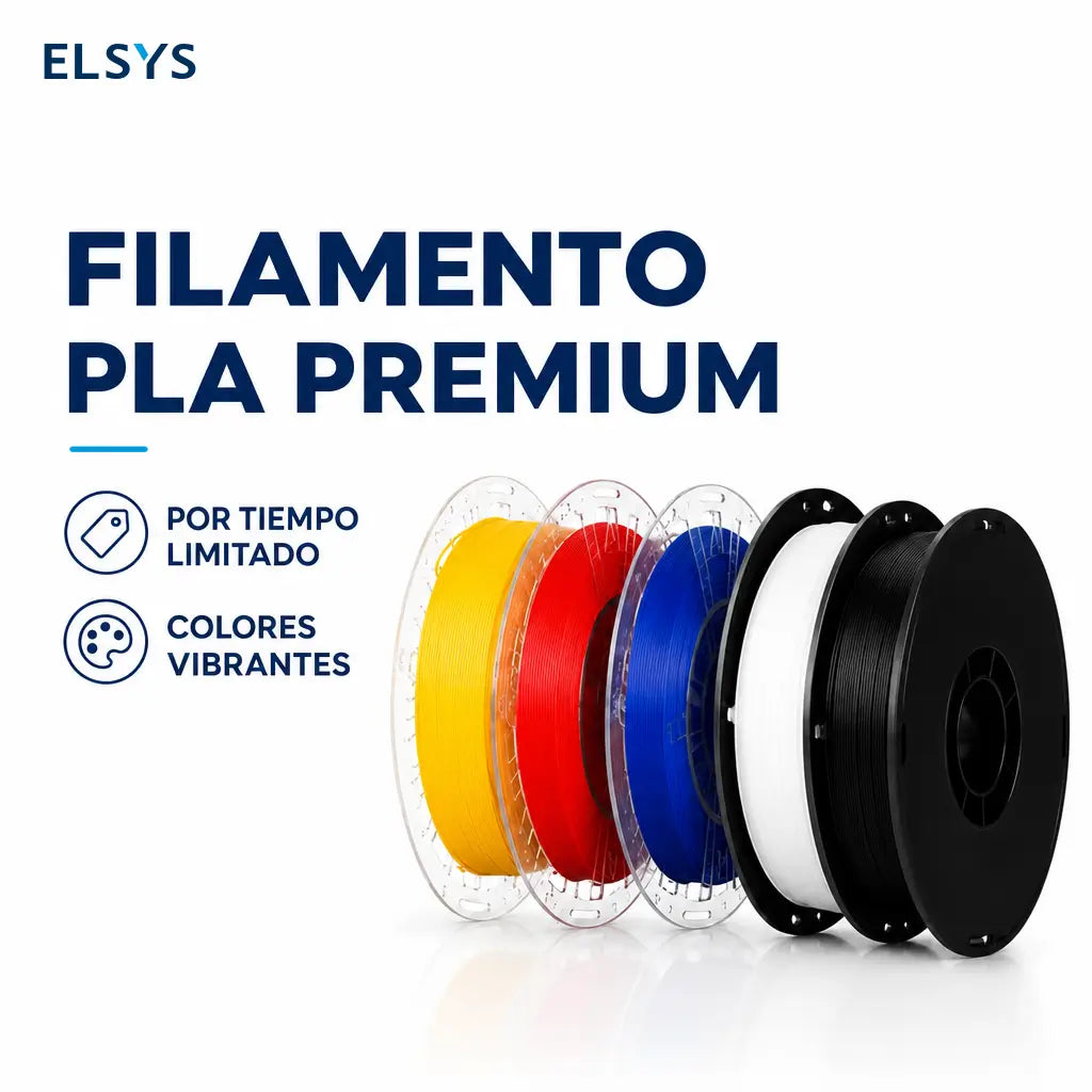 Filamento para impresora 3D 1.75 mm de 1 kg, PLA PETG TPU ABS y más, para modelos, figuras y piezas FDM precisas