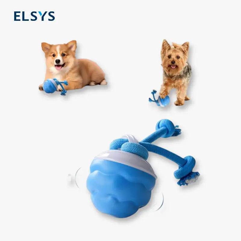Juguete Interactivo para Perro con Sensor de Movimiento, Pelota Giratoria con Sonido para Entrenamiento de Mascotas, Ideal para Perros Pequeños y Gatos (7.5 x 7.5 x 11 cm)