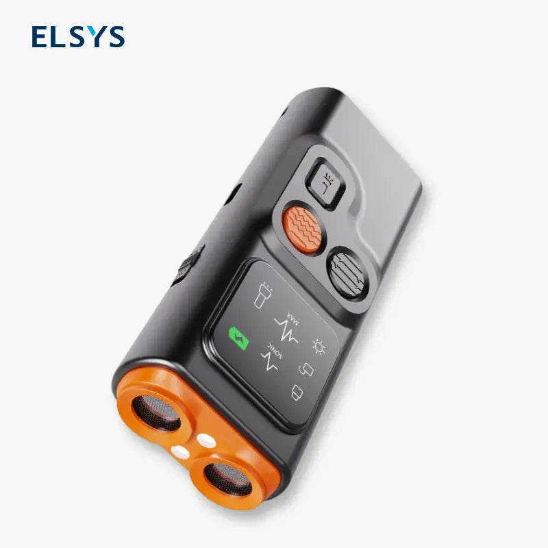 Dispositivo Ultrasónico para Entrenamiento de Perros 2026 con Linterna LED y Pantalla HD - Recargable por USB para Control de Ladridos