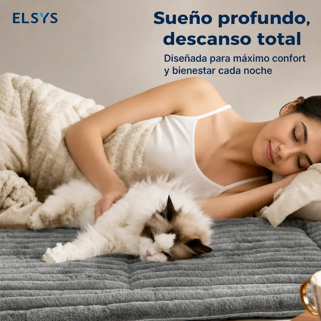 Colchoneta autocalentable lavable para mascotas con superficie silenciosa para perros, gatos y cachorros que descansan mejor