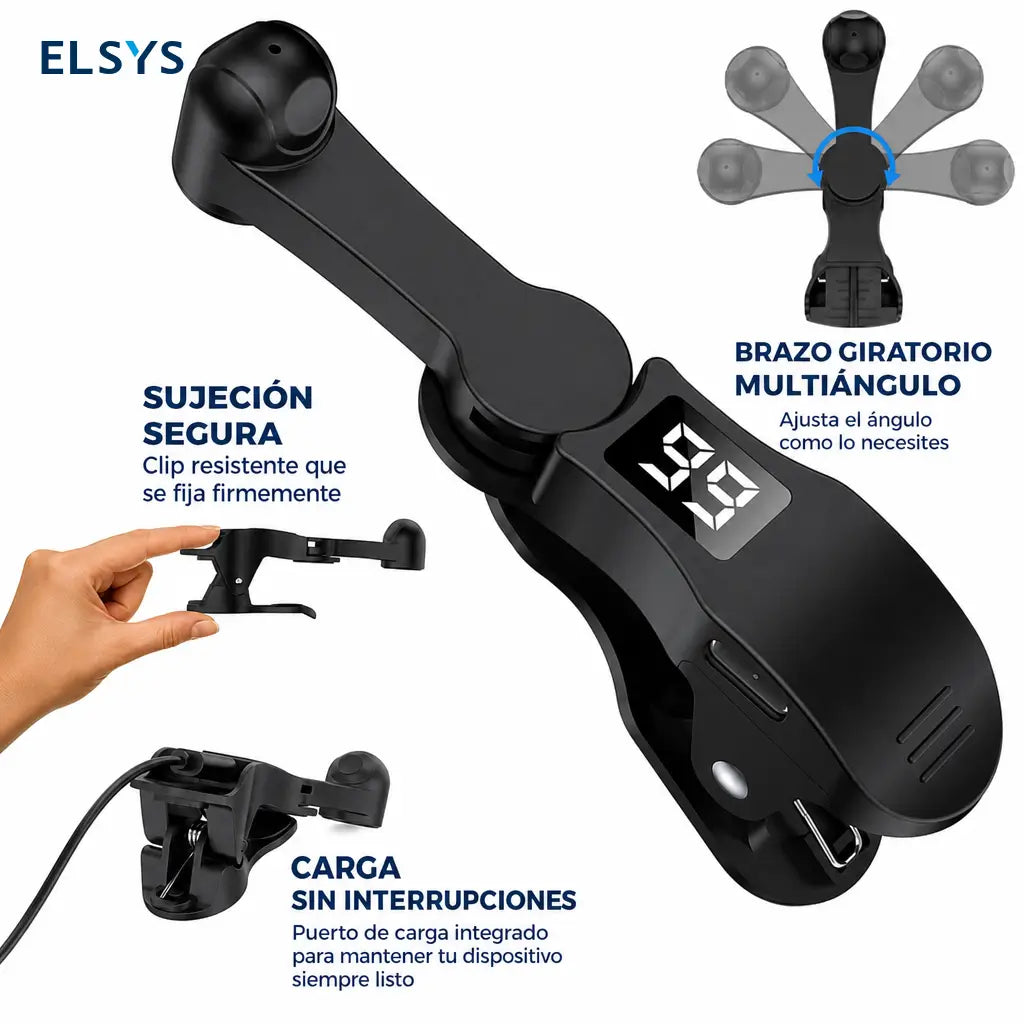 Soporte USB para celular con auto toque, rotación 180° y hasta 99 clics por minuto para juegos y transmisiones en vivo cómodas