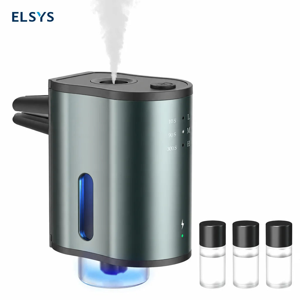 Aromatizante para auto sin agua con 3 aromas de 10 ml