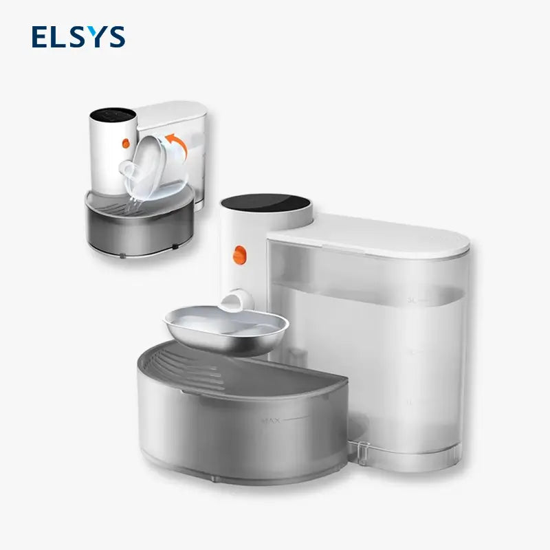 Fuente de Agua Inteligente para Mascotas, Bebedero Automático de Acero Inoxidable para Perros y Gatos, Accesorios de Hidratación