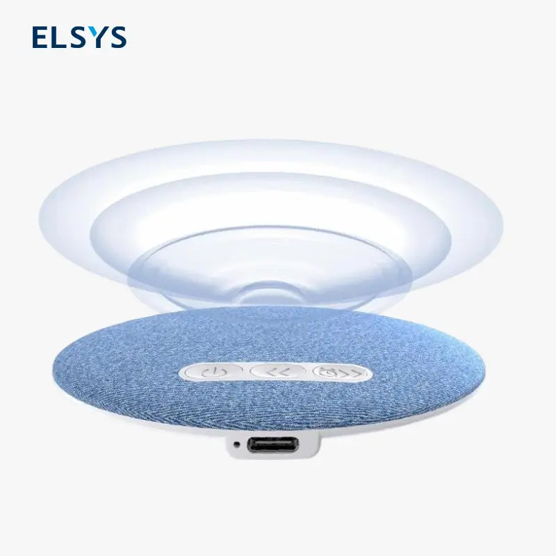 Bocina para Almohada Ultra Delgada con Bluetooth 6.0, Ruido Blanco 3D y Sonido Inmersivo Suave, Altavoz de Sueño para Música y Audiolibros, Sin Audífonos, Compatible con Android e iOS