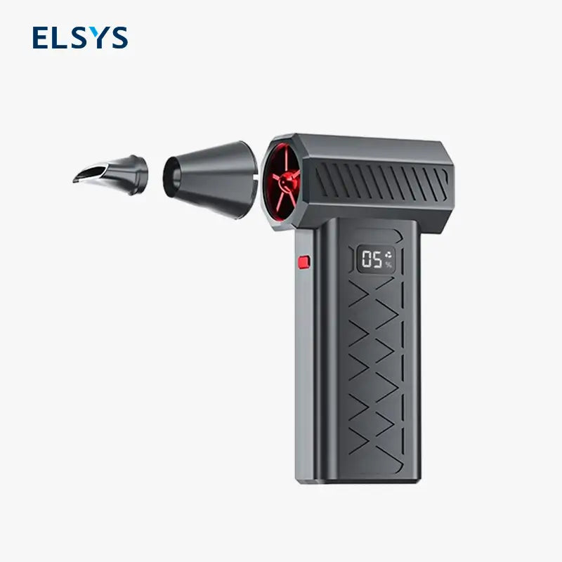 Ventilador Turbo Portátil de Alta Velocidad 150,000 RPM, Soplador y Aspiradora 2 en 1, Mini Plumero de Aire Inalámbrico para Auto y Camping, Carga USB