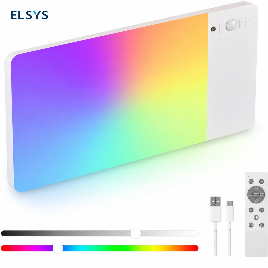 Lámpara de techo LED con sensor y control remoto