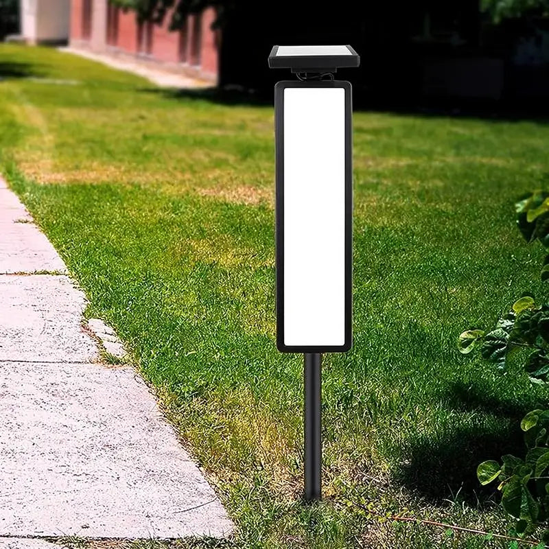 Letrero LED Solar de Números para Casa con Estaca, Placa de Dirección Impermeable con 2 Modos de Iluminación, Señalización de Acrílico para Exterior y Jardín