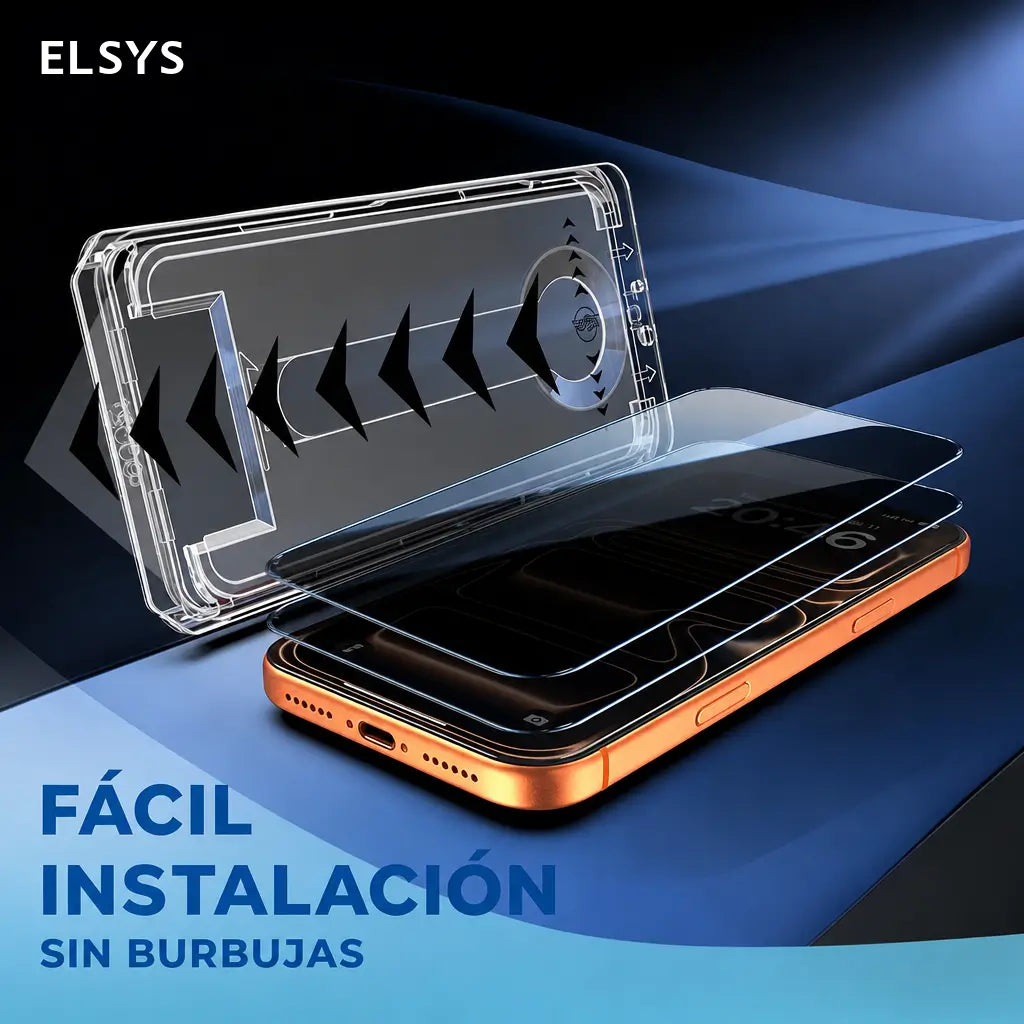 Protector de pantalla 2 piezas con vidrio 9H y ajuste edge-to-edge para iPhone y Samsung — privacidad o 8K HD