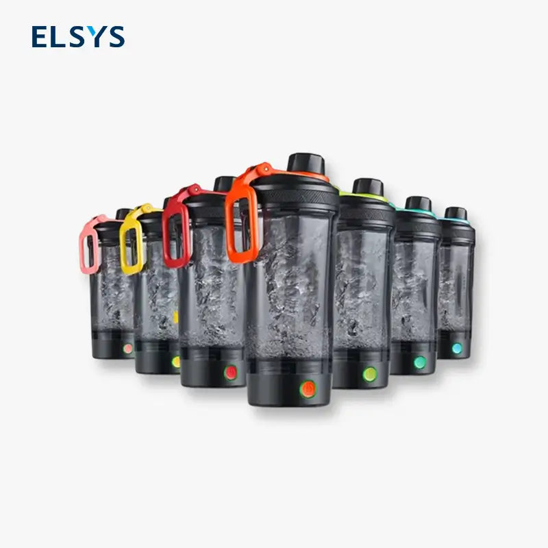 Botella Mezcladora Eléctrica para Proteína - Vaso Mezclador Inteligente, Diseño Antiderrames, Vaso Recargable USB para Batidos y Sustitutos de Comida, Tritan Sin BPA, 710ml