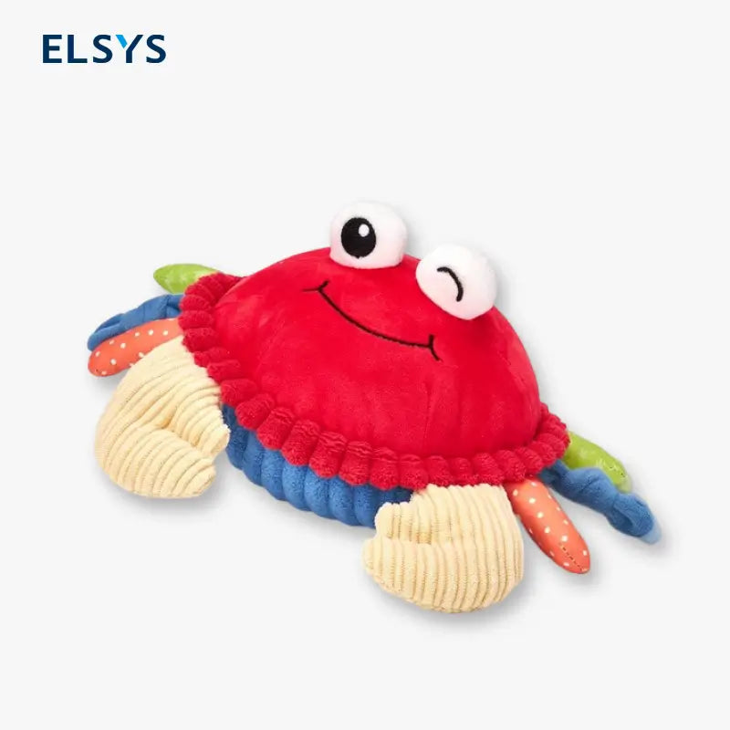 Cangrejo de Peluche Musical para Bebé - 48 Canciones y Función de Repetición - Juguete para Gatear con Movimiento y Sonido - Juguete Sensorial para Niños de 0 a 12 Meses