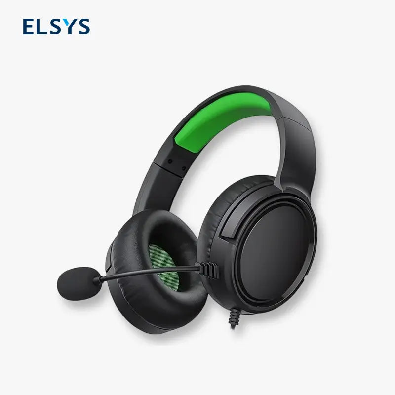 Audífonos Gamer con Micrófono para Xbox Series X|S, PS5, PC, Switch, Diadema Alámbrica con Sonido Estéreo de 50mm, Entrada de 3.5mm, Regalo para Gamers