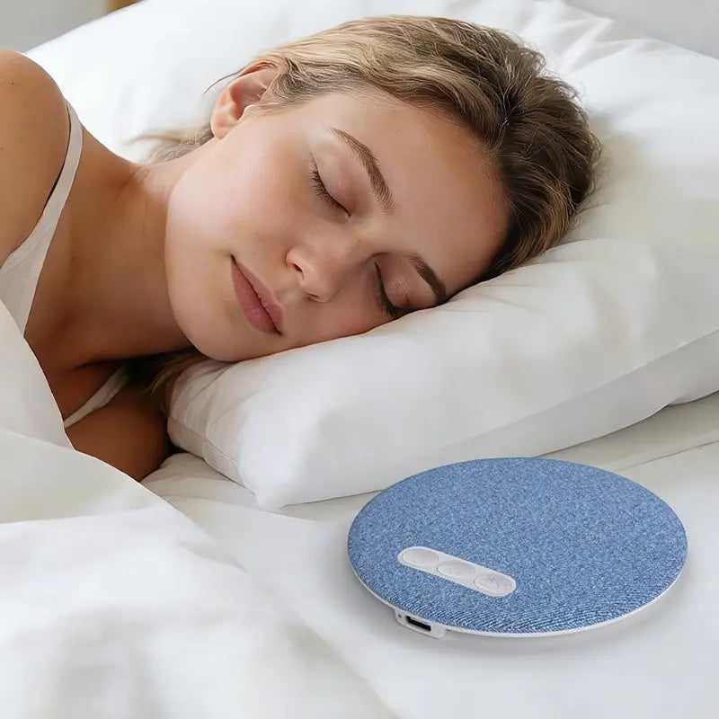 Bocina para Almohada Ultra Delgada con Bluetooth 6.0, Ruido Blanco 3D y Sonido Inmersivo Suave, Altavoz de Sueño para Música y Audiolibros, Sin Audífonos, Compatible con Android e iOS