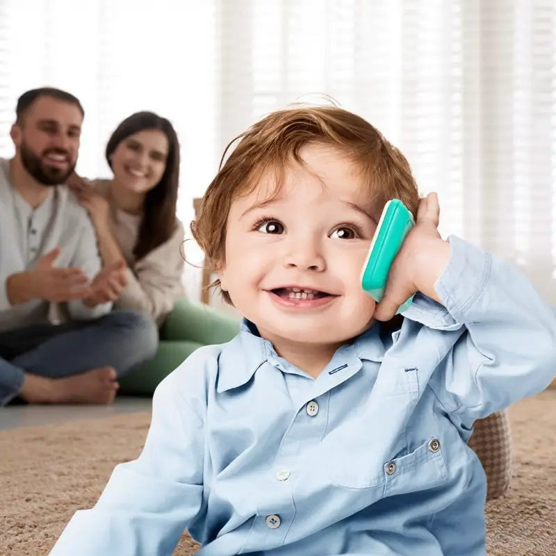 Teléfono de Juguete para Bebé con 29 Funciones, Música y Luces, Actividades Motoras, Regalo de Navidad para Bebés de un Año
