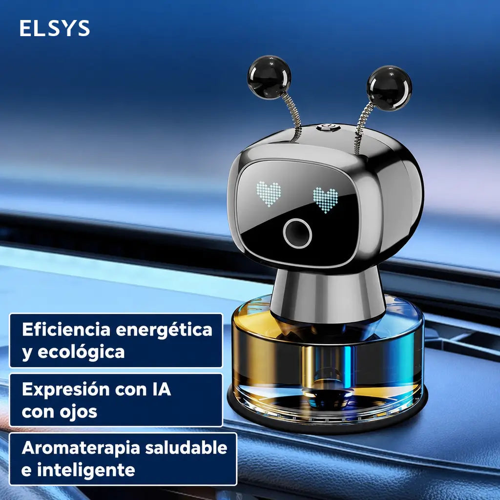 Difusor aromatizante inteligente para auto con sensor IA, spray USB recargable y fragancia cologne para casa y viajes de uso diario