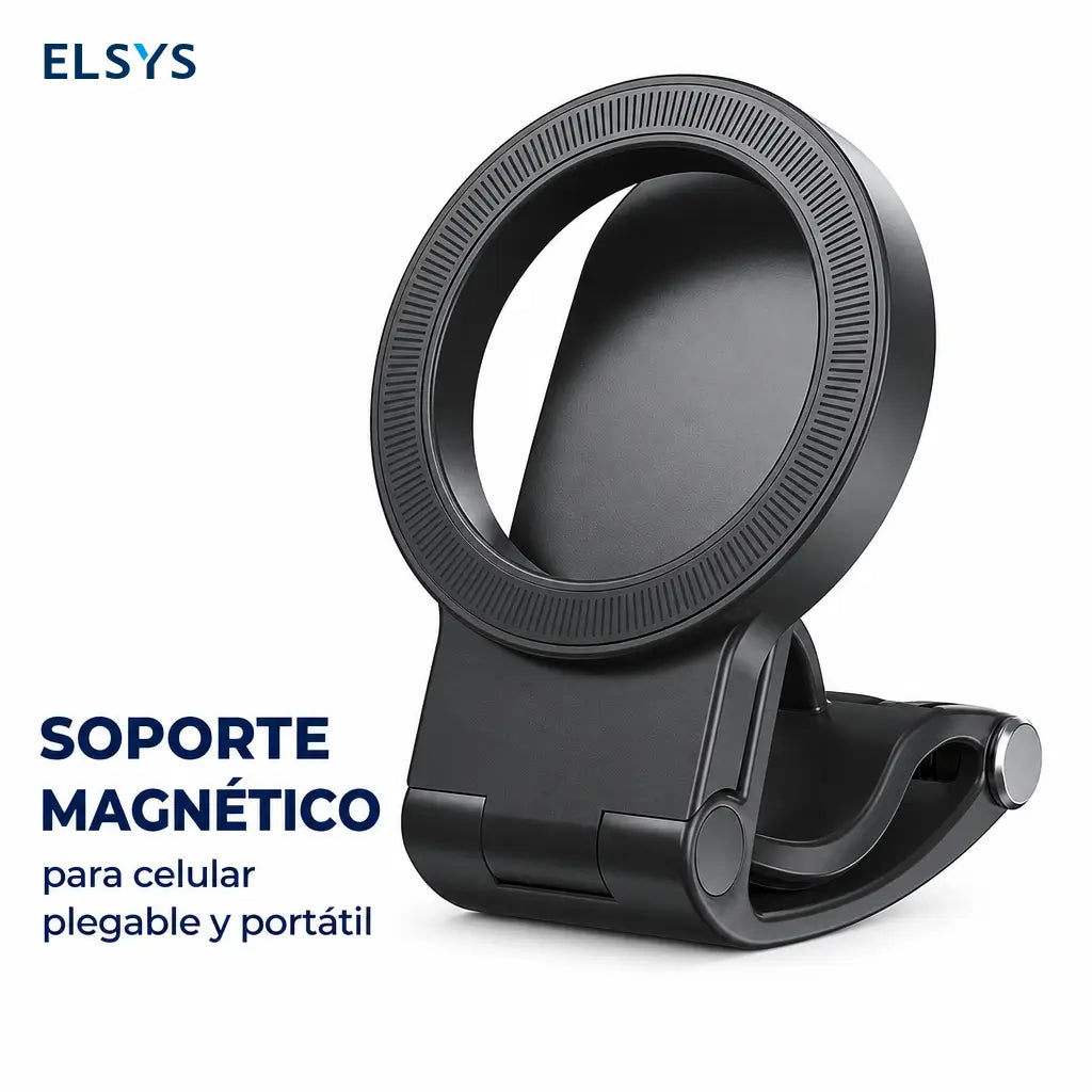 Soporte magnético para celular con rotación 360° para el auto, manos libres y navegación