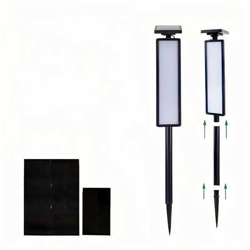 Letrero LED Solar de Números para Casa con Estaca, Placa de Dirección Impermeable con 2 Modos de Iluminación, Señalización de Acrílico para Exterior y Jardín