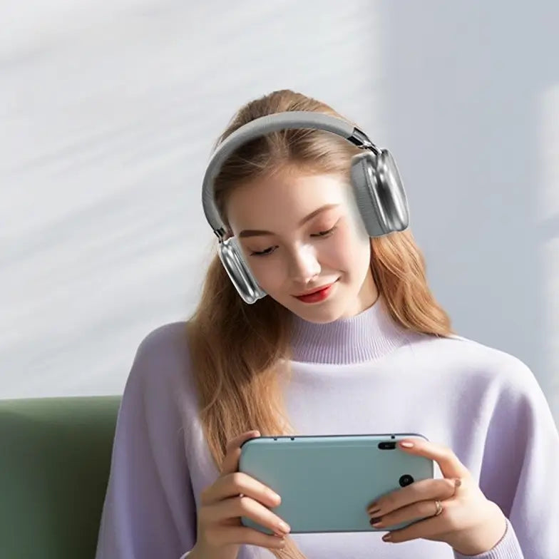 Audífonos Inalámbricos Bluetooth con Micrófono y Cancelación de Ruido - Ideales para Gaming y Música en Dispositivos Móviles