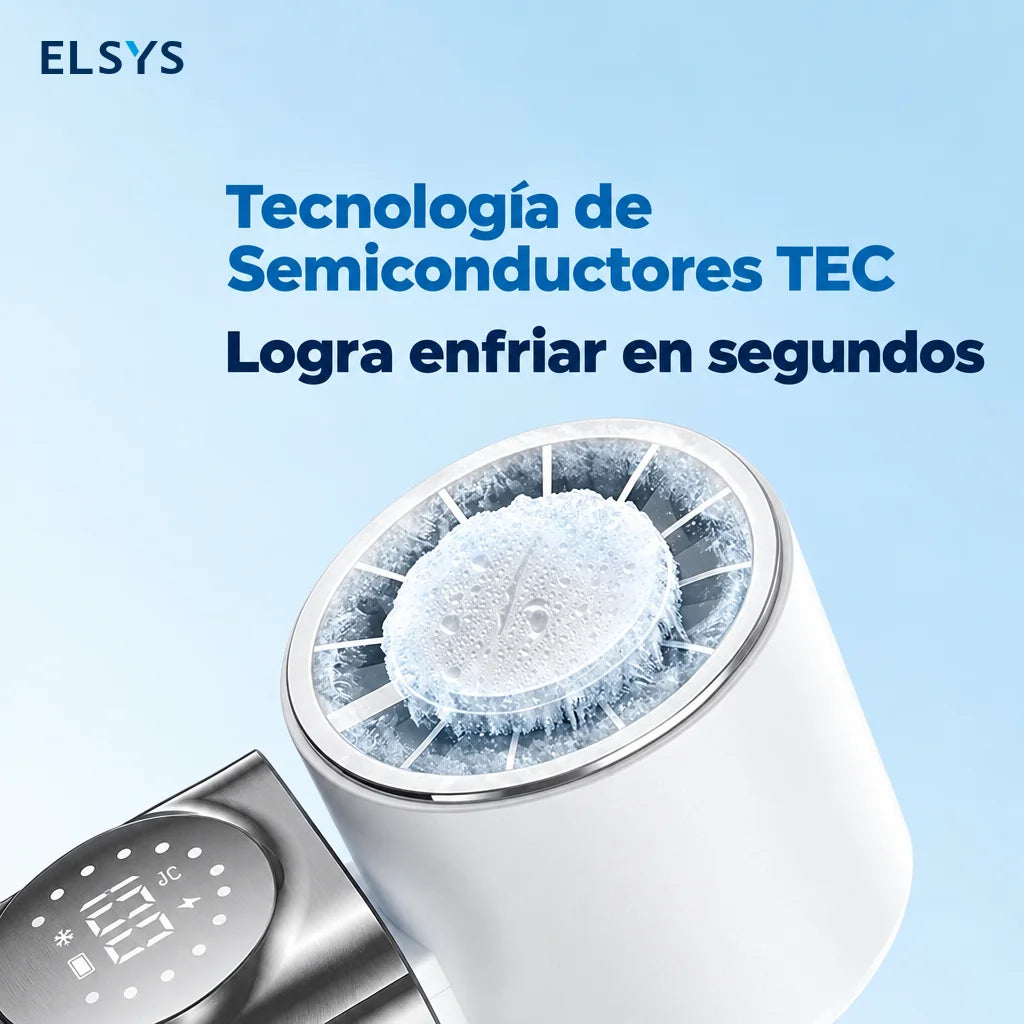 Mini ventilador portátil 7 en 1 con 100 velocidades