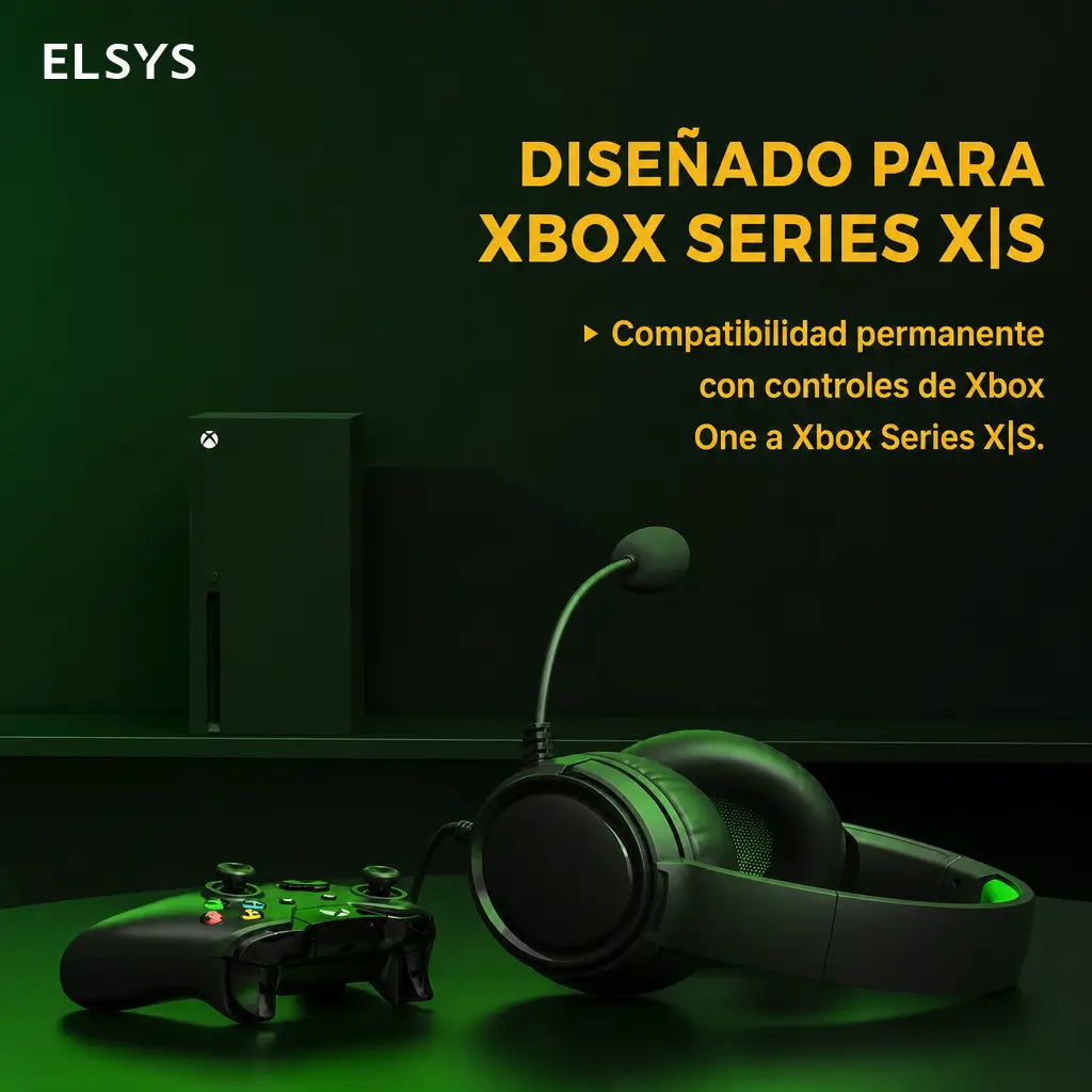 Audífonos gamer con micrófono cancelación de ruido y sonido estéreo 50 mm para Xbox PlayStation PC Switch conexión 3.5 mm alámbrica