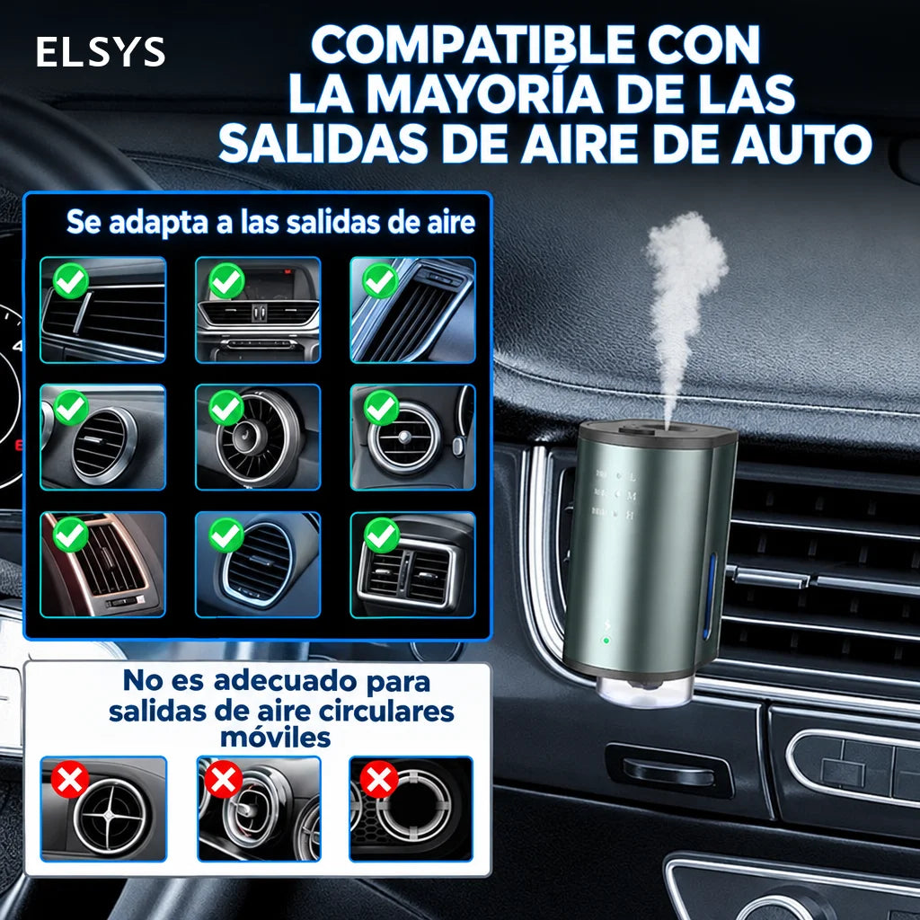 Aromatizante para auto sin agua con 3 aromas de 10 ml