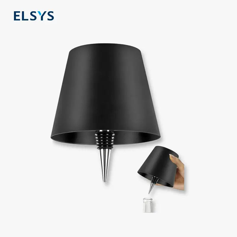 Lámpara LED Inalámbrica para Botella de Vino con Control Táctil - Diseño de Inserción para Botellas, 3 Colores y Atenuación Continua, RGB con 2 Modos de Cambio de Color - Luz Recargable USB para Decoración de Bares, Restaurantes, Recámaras y Camping