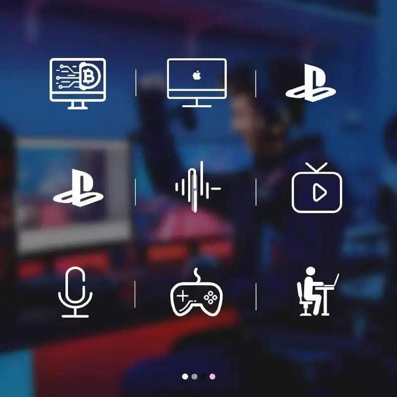 Micrófono Gamer Profesional RGB con Cancelación de Ruido y Diseño Ergonómico, Compatible con PC, Mac, PS5, PS4 y Xbox, Ideal para Streaming y Podcasts (No incluye audífonos)