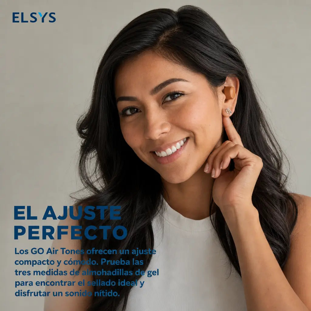 Audífonos Bluetooth true wireless con 35+ horas de batería, controles táctiles y ecualizador para celular, casa y oficina
