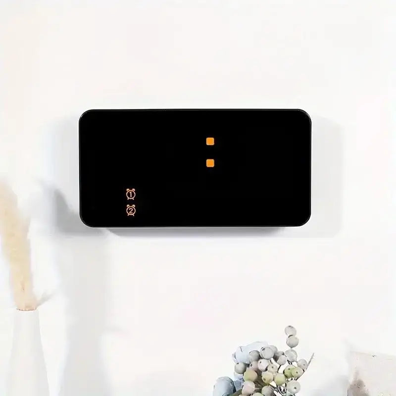 Reloj de Pared Digital Grande con Pantalla LED, Fecha y Temperatura, Temporizador, Regalo Ideal para Adultos Mayores, Decoración para Sala o Recámara