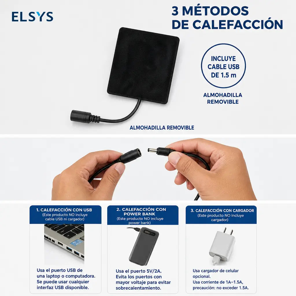 Guantes térmicos USB impermeables con 3 niveles de calor y pantalla táctil para pesca, moto y trabajo al aire libre en invierno