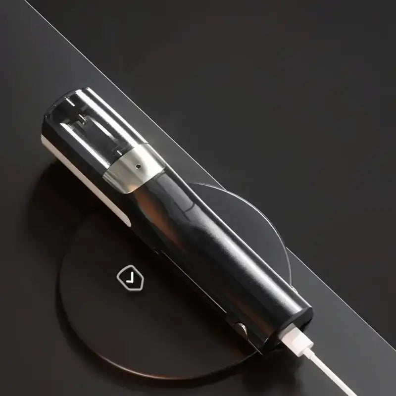 Recortadora de Cabello Automática, Rasuradora Eléctrica Recargable en Forma de C, Kit Profesional para el Cuidado del Cabello, Regalo para el Día del Padre, Uso en Casa