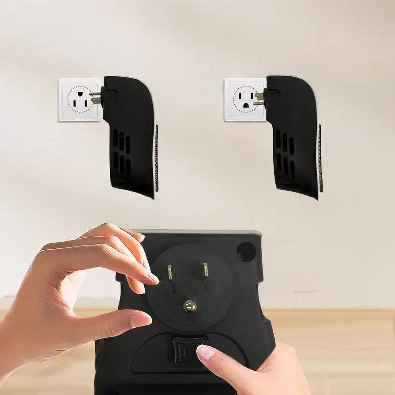 Calentador Eléctrico de Pared para Espacios Pequeños y Cuarto de Mascotas, Calefactor Compacto con Control Remoto, Termostato Ajustable, Temporizador y Pantalla LED, Ideal para Baño