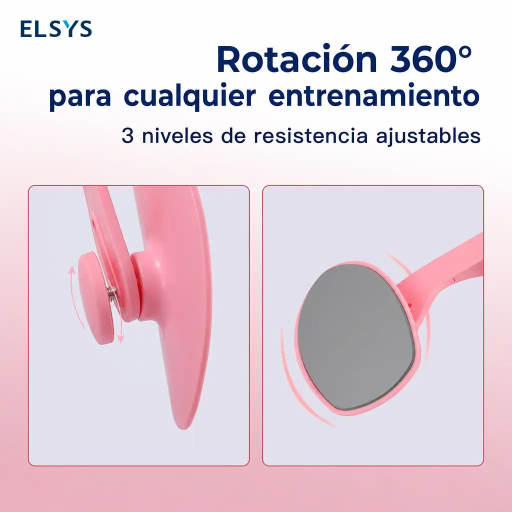Ejercitador de piernas portátil con contador electrónico y giro 360° para fortalecer muslos internos, glúteos y piso pélvico en casa fácilmente