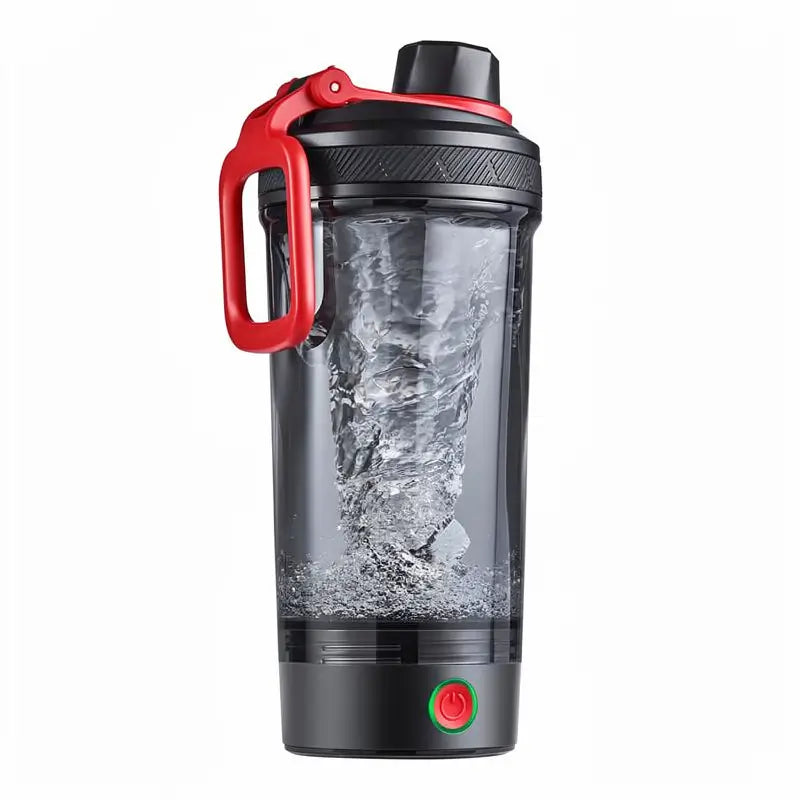 Botella Mezcladora Eléctrica para Proteína - Vaso Mezclador Inteligente, Diseño Antiderrames, Vaso Recargable USB para Batidos y Sustitutos de Comida, Tritan Sin BPA, 710ml