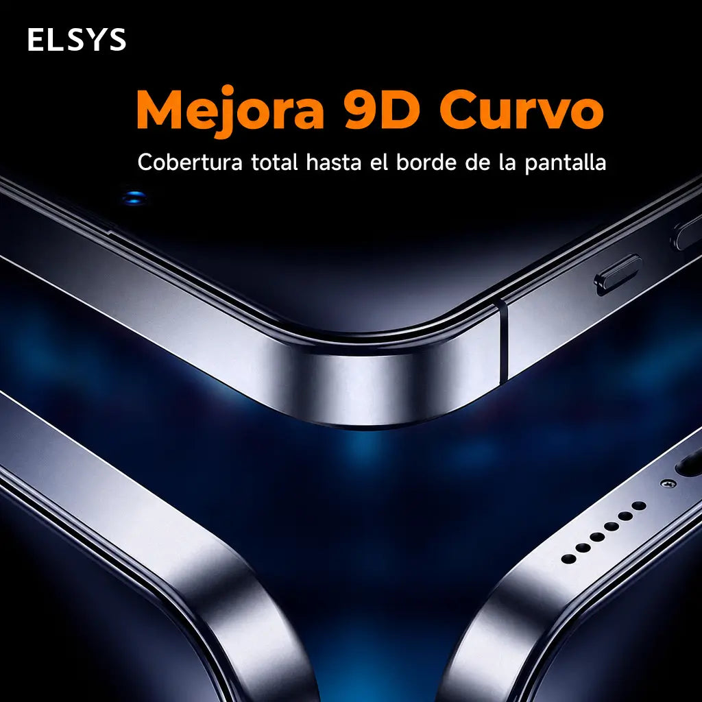 Protector de pantalla 2 piezas de vidrio templado, resistente a rayones y huellas, con instalación fácil para iPhone, Samsung y Google compatibles