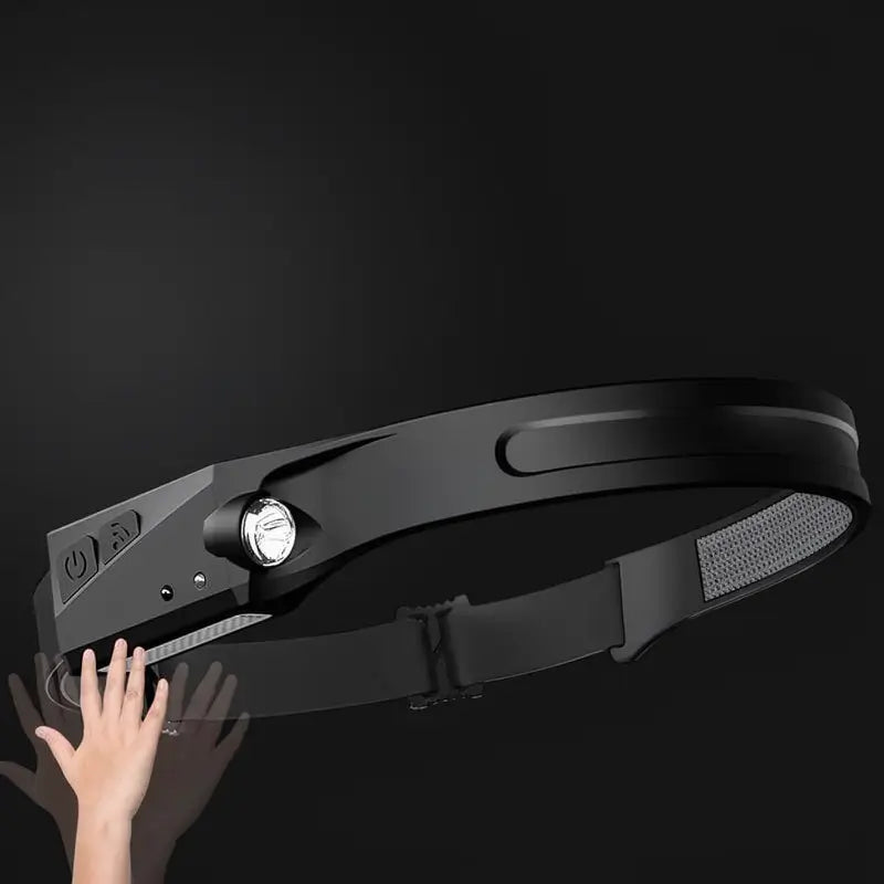 Lámpara de Cabeza Recargable 2 pzas, Linterna Frontal LED Gran Angular de 230° con Sensor de Movimiento para Adultos - Equipo de Camping, Impermeable para Senderismo, Correr, Reparaciones, Pesca y Ciclismo