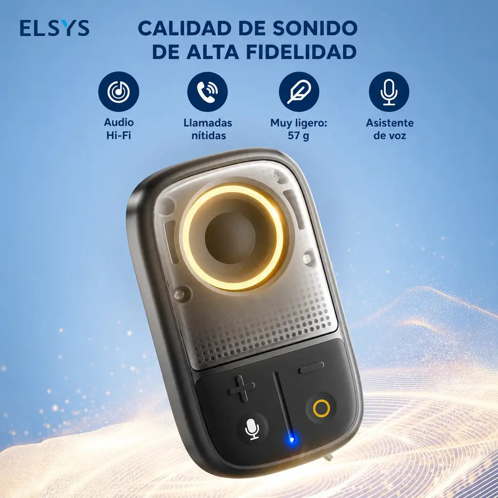 Bocina Bluetooth portátil con clip resistente al agua IPX7 y 30 h de batería para correr, viajar y actividades al aire libre